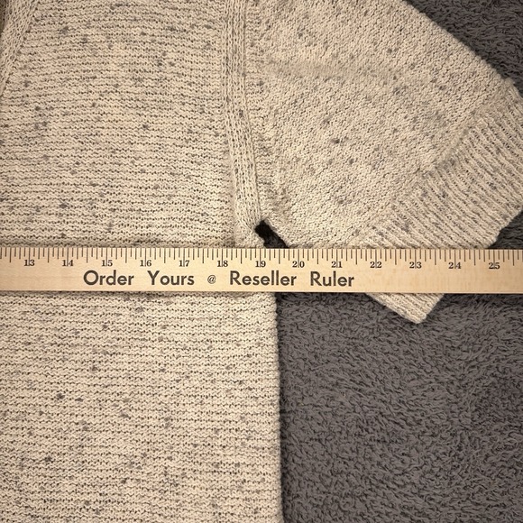 By Malene Birger Lotty Sweater Womens Extra Small Cream Knit Minimal Lagen Tunic - Picture 6 of 10